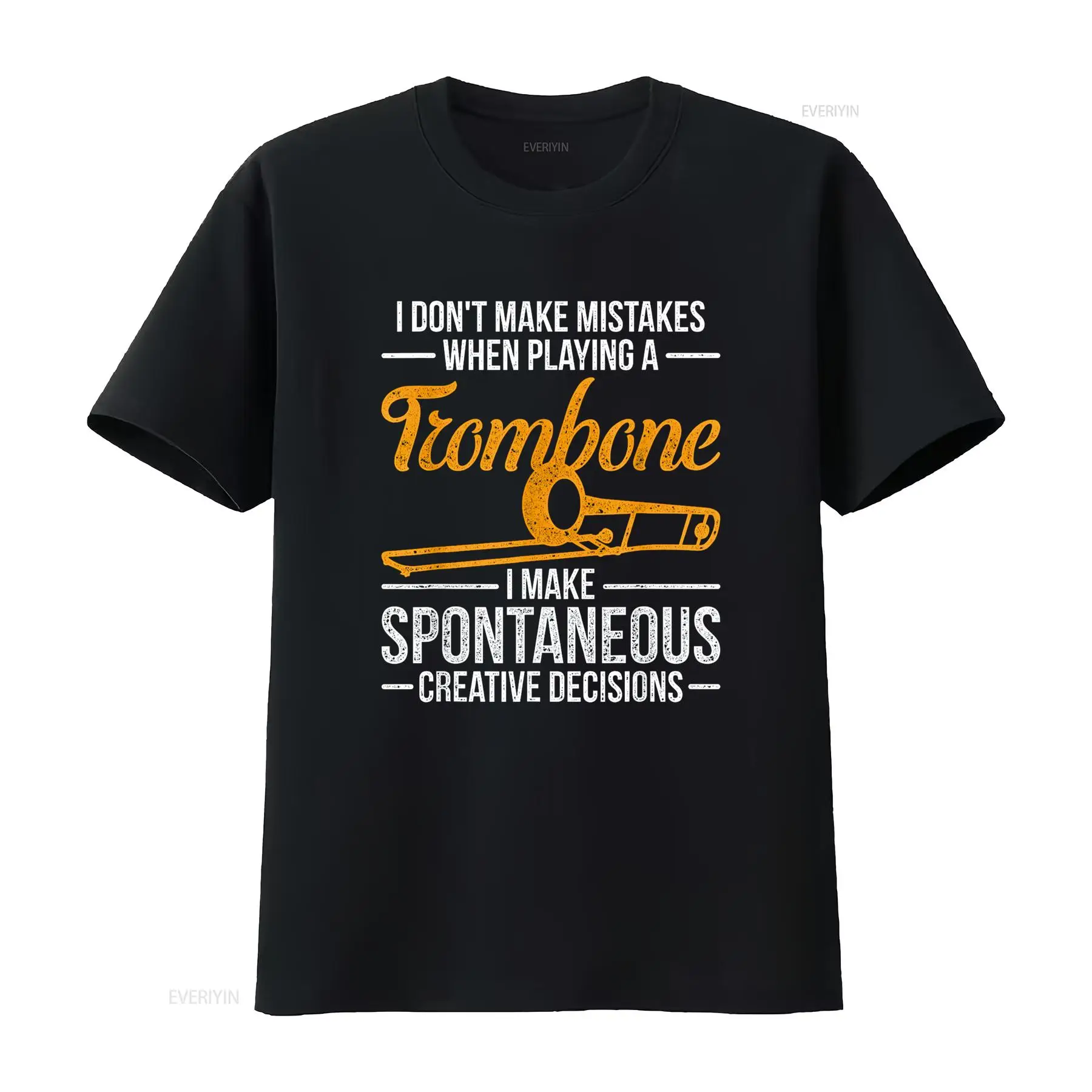 Musical Instrument Trombone - 面白いトロンボーン奏者 楽器 トロンボーン Tシャツ ヴィンテージ ウォッシュ加工