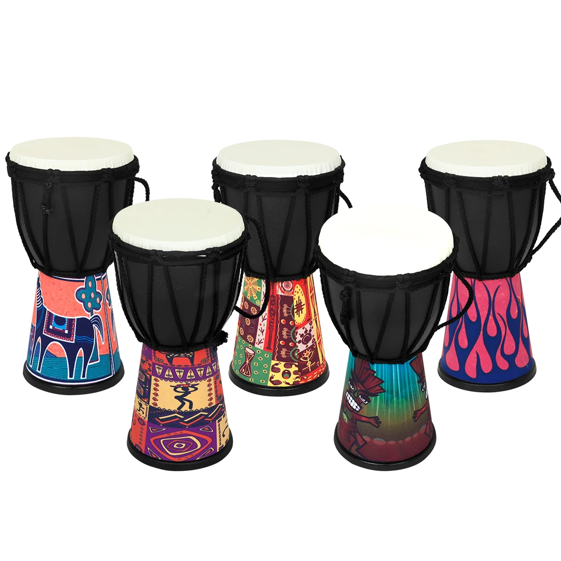 Musical Instrument Percussion - アフリカドラムハンドヘルド子供用ドラムギフトポータブルスネアドラムキャビティオルフパーカッション楽器