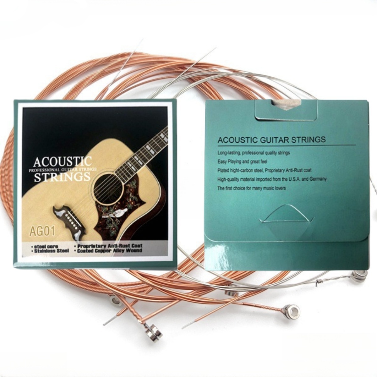 Musical Instrument Set - Miwayer 1 セット/6 弦 AG01 アコースティックギター弦