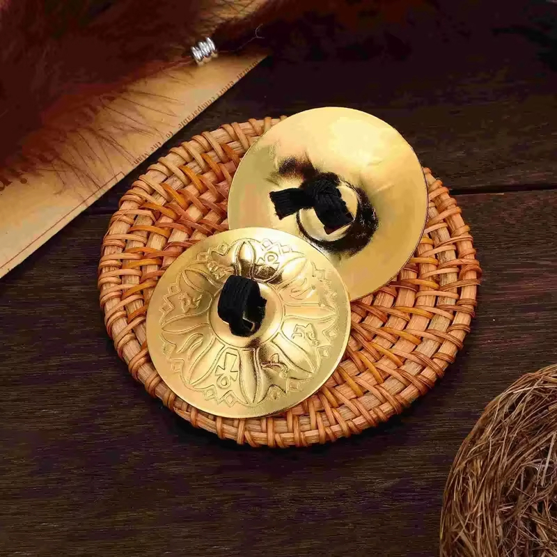 Musical Instrument Percussion - 2個セット ホットセール 銅製ミニフィンガージル フィンガーシンバル ベリーダンス パーカッション