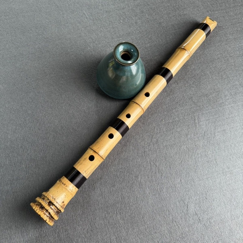 Musical Instrument In Chinese - 5穴尺八 中国伝統尺八 民俗プロ演奏用 東小 初心者練習用 楽器