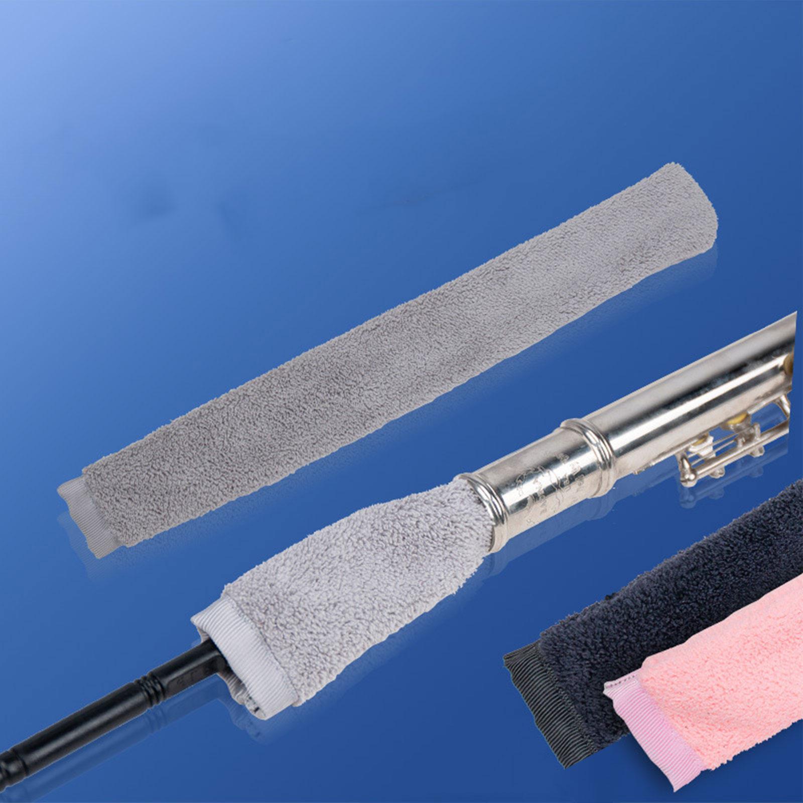 Musical Instrument Trombone - フルートスワブ インナーチューブデザイン 研磨布 初心者向けに必須 横型フルートとフルートアクセサリー