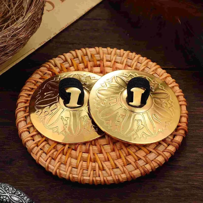 2個セット ホットセール 銅製ミニフィンガージル フィンガー - Musical Instrument Percussion のレビューと価格