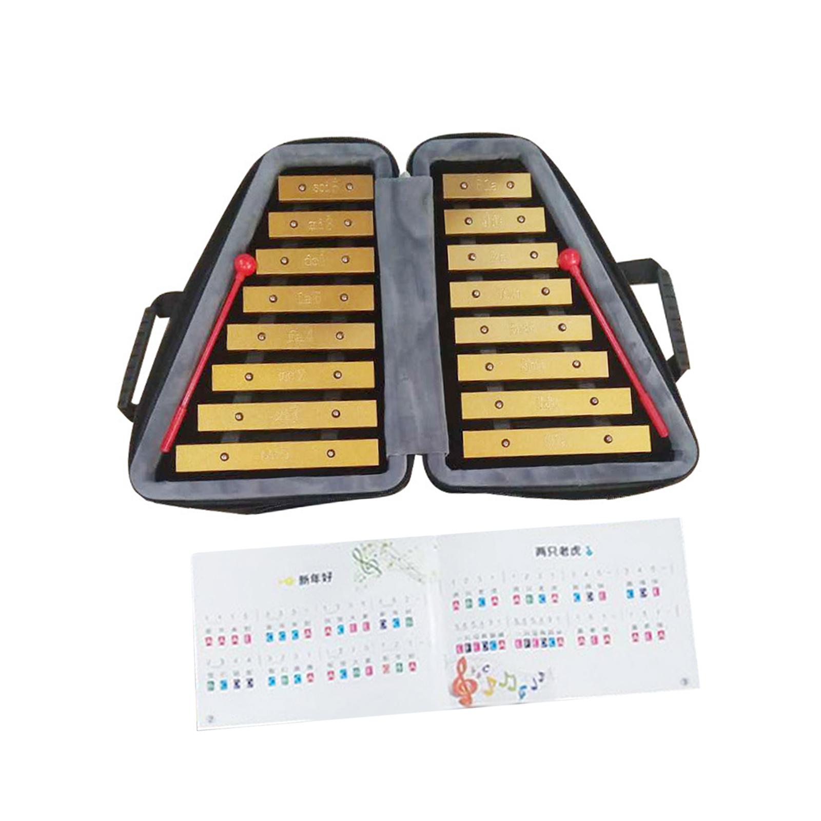 16音キシロフォン打楽器金属製教育用キシロフォン、モンテッソ - Musical Instrument Xylophone のレビューと価格
