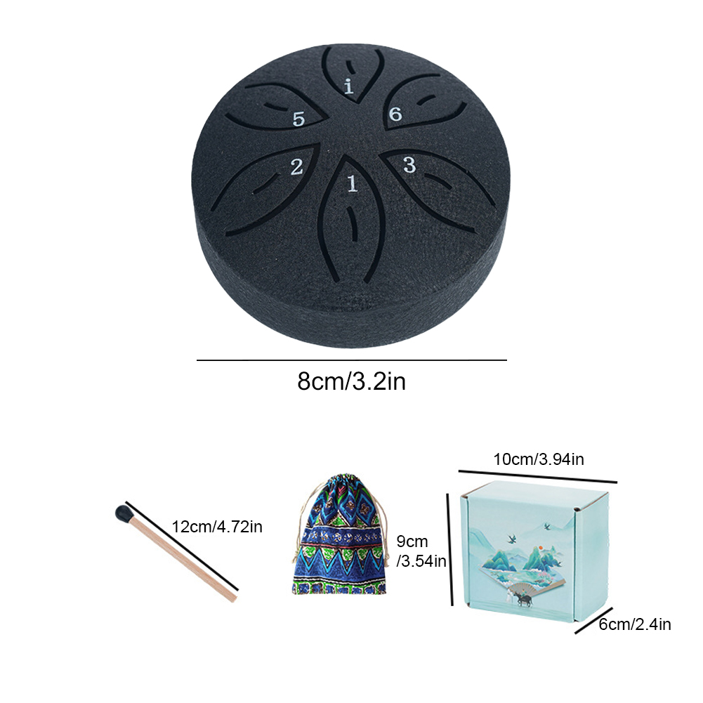 3インチ6音符レインドラム、屋外用レインドラム楽器、ヨガ用パ - Musical Instrument Percussion のレビューと価格