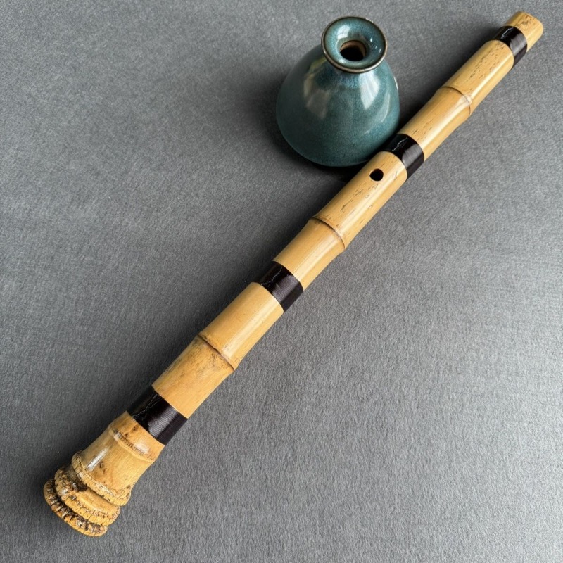 5穴尺八 中国伝統尺八 民俗プロ演奏用 東小 初心者練習用  - Musical Instrument In Chinese のレビューと価格