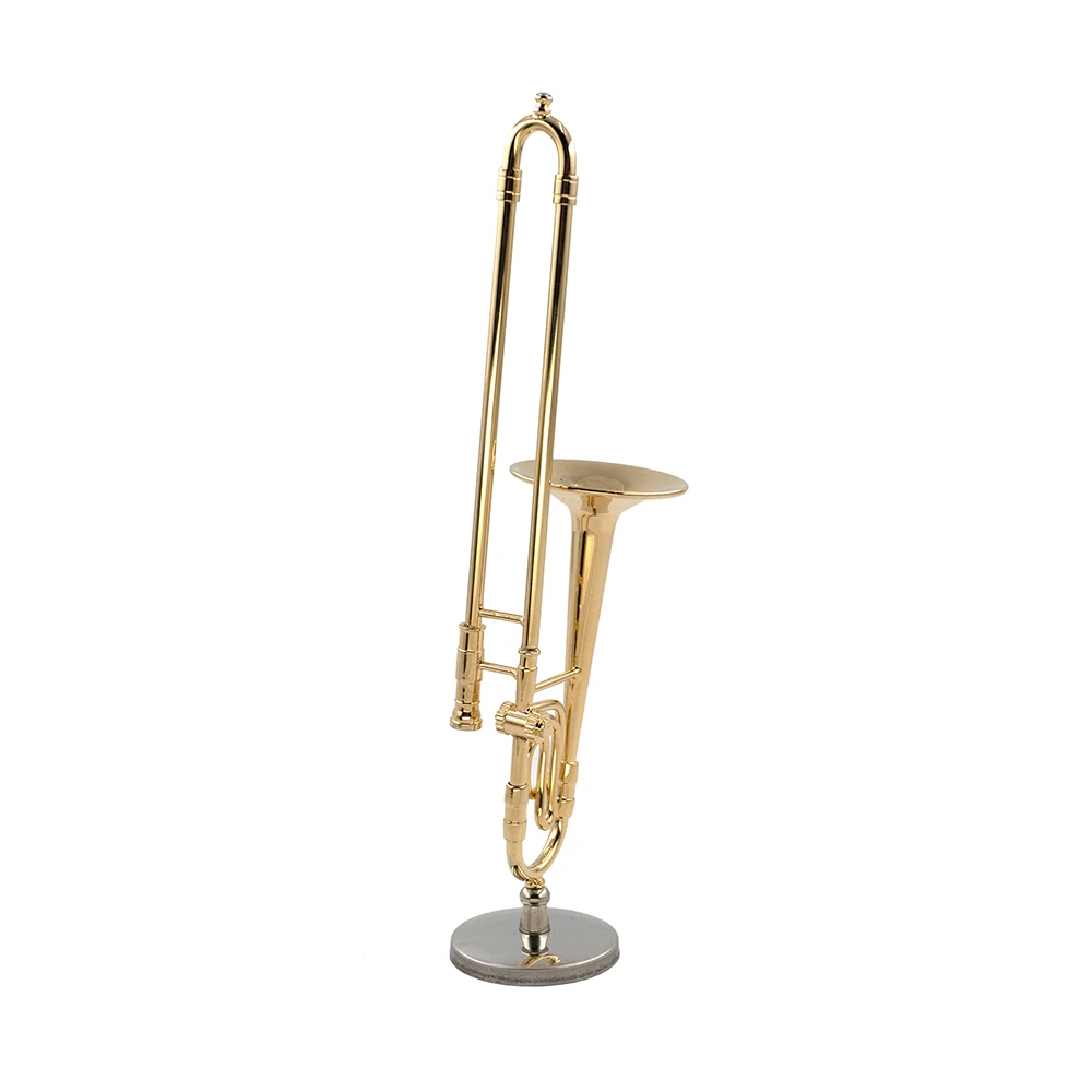 ミニチュア純銅トロンボーンモデルミニ楽器 1/12 ドールハ - Musical Instrument Trombone のレビューと価格