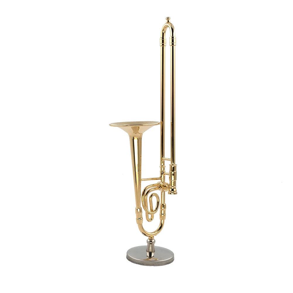 ミニチュア純銅トロンボーンモデルミニ楽器 1/12 ドールハ - Musical Instrument Trombone のレビューと価格