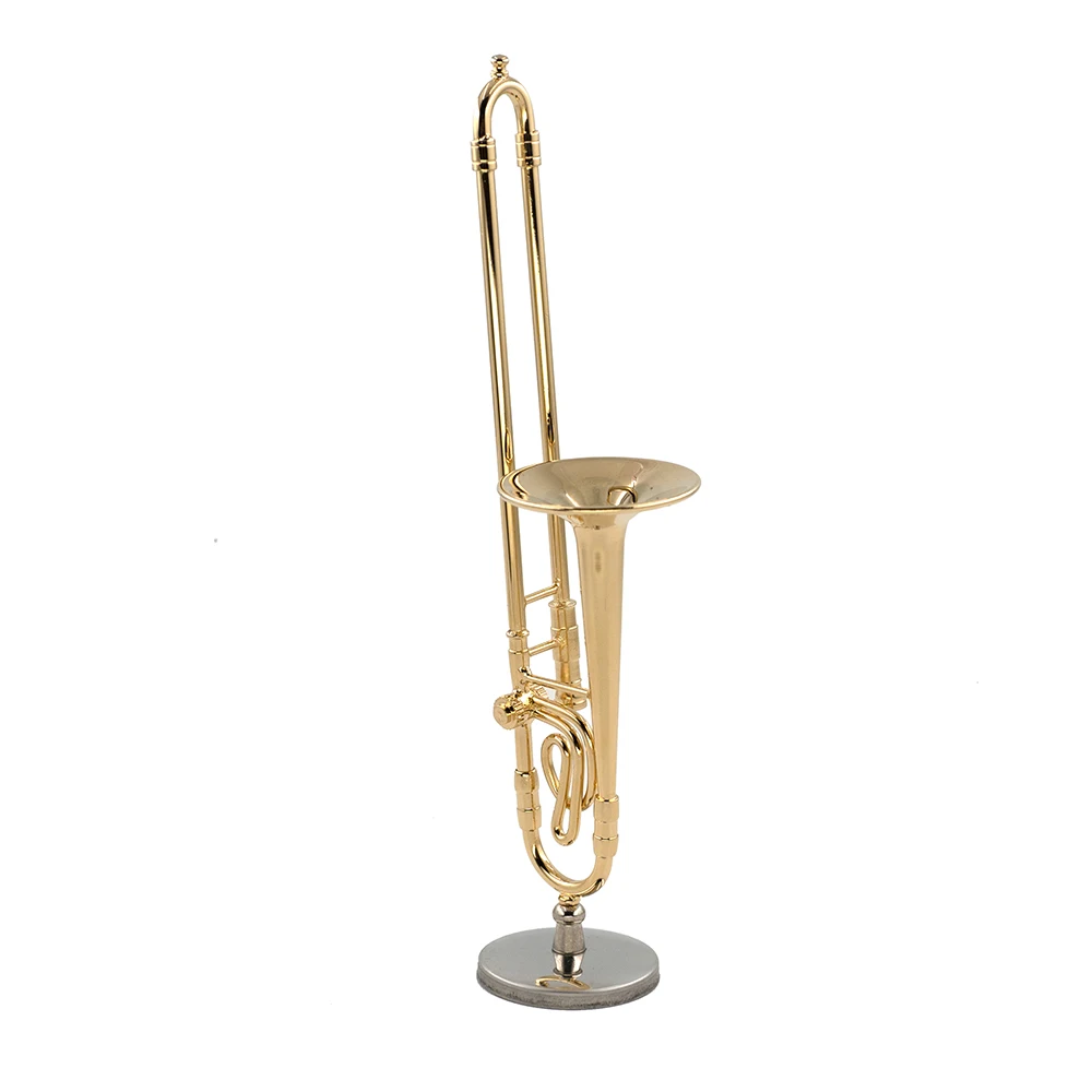 ミニチュア純銅トロンボーンモデルミニ楽器 1/12 ドールハ - Musical Instrument Trombone のレビューと価格
