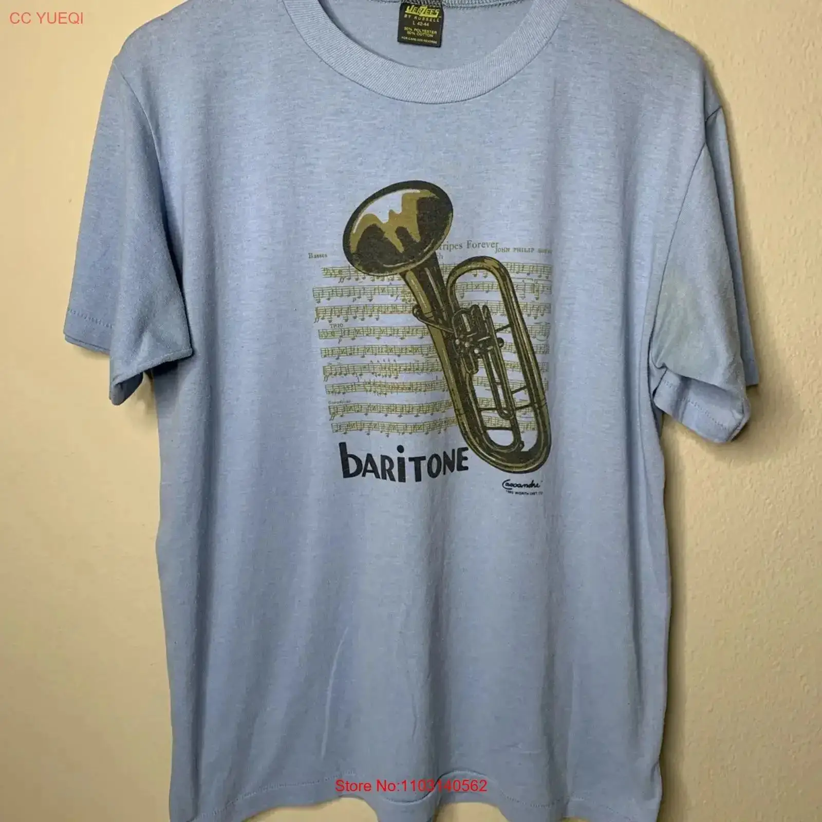 ヴィンテージ バリトン インストゥルメンT Tシャツ メンズ - Musical Instrument In Orchestra のレビューと価格