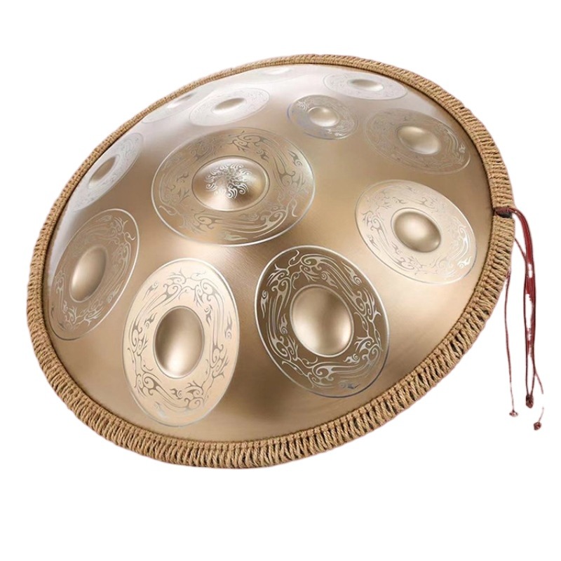 18 インチステンレス鋼ハンドパン G キーダンス伴奏 43 - Musical Instrument Percussion のレビューと価格