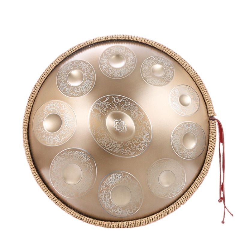 18 インチステンレス鋼ハンドパン G キーダンス伴奏 43 - Musical Instrument Percussion のレビューと価格