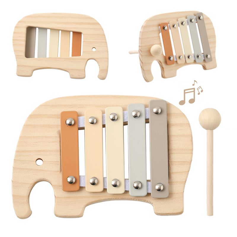 赤ちゃんモンテッソーリおもちゃ漫画象打楽器木琴おもちゃ赤ちゃ - Musical Instrument Xylophone のレビューと価格