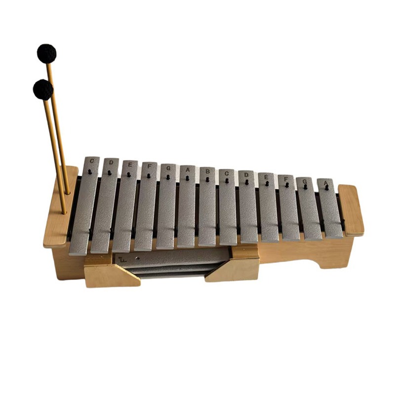 アルミ木琴 13 トーンプロフェッショナル木琴可変トーンボッ - Musical Instrument Xylophone のレビューと価格