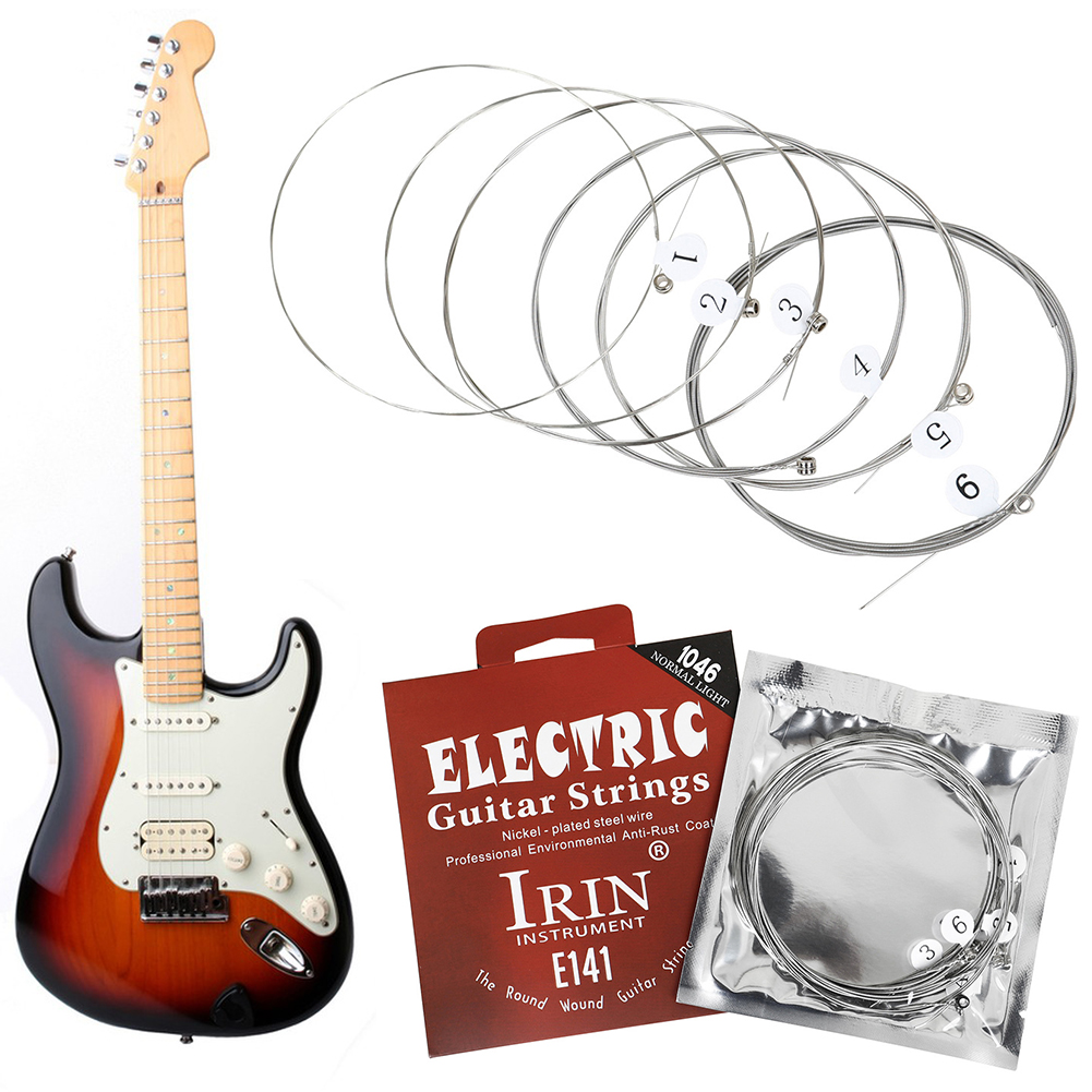 金属製エレキギター弦セット ニッケル合金ギター弦 楽器アクセ - Musical Instrument Set のレビューと価格