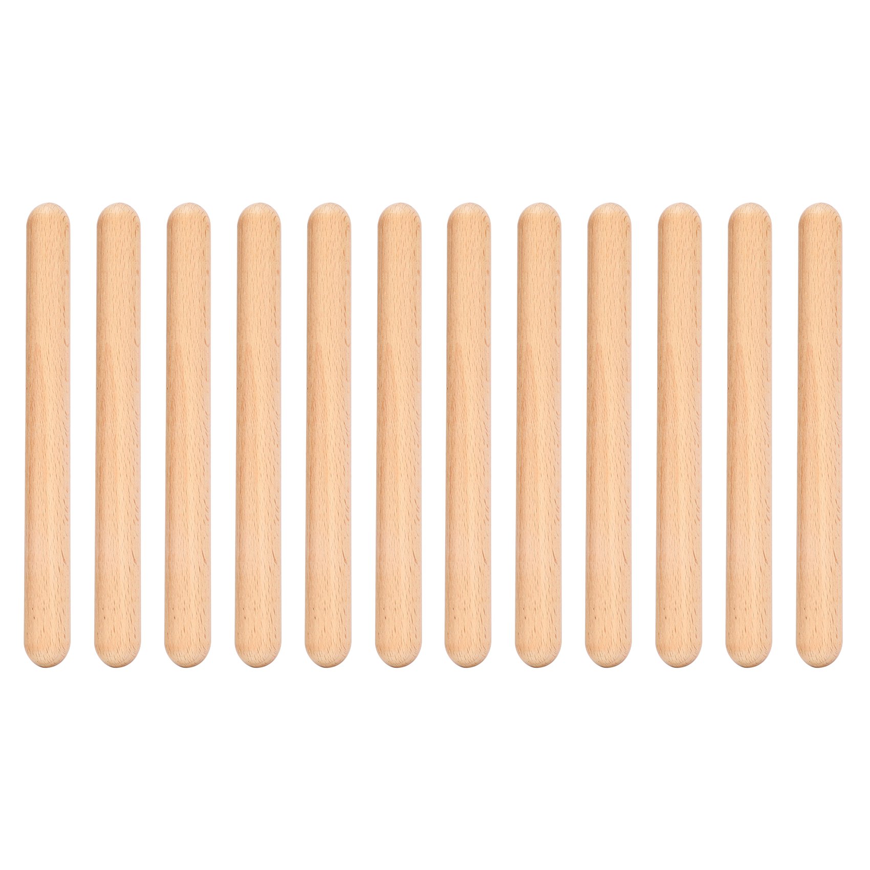 L79A 6 ペア木製クラベス音楽打楽器リズムスティックパー - Musical Instrument Percussion のレビューと価格
