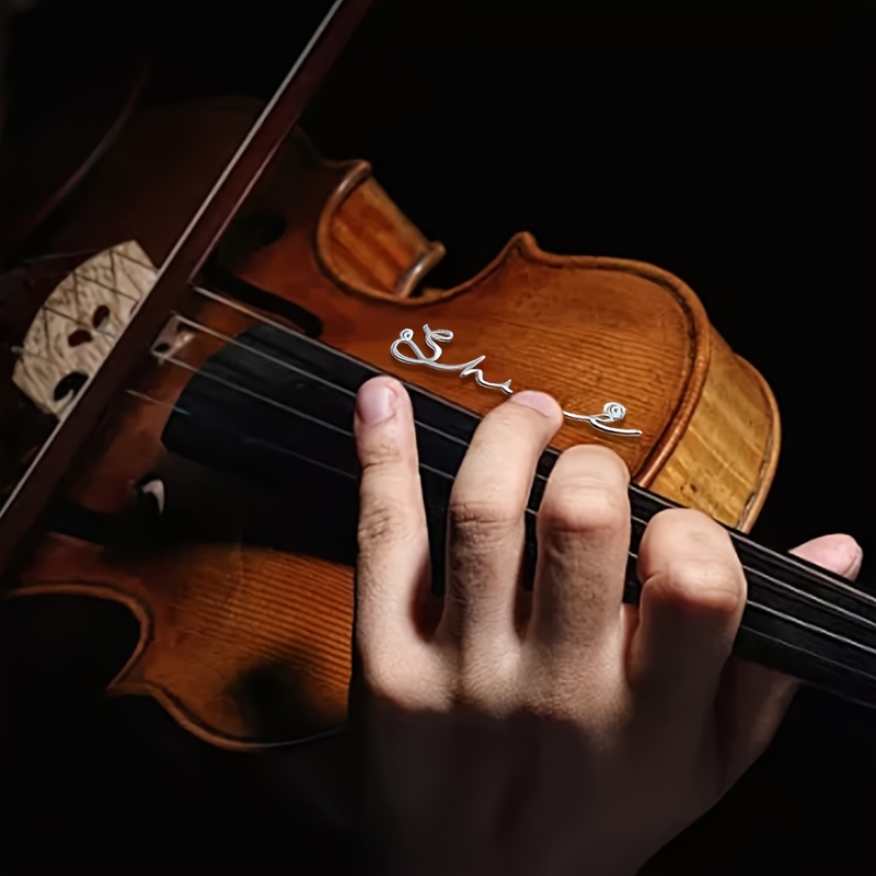 [カスタム] 名前入り装飾ネームプレート、ギター、バイオリン - Musical Instrument And Names のレビューと価格